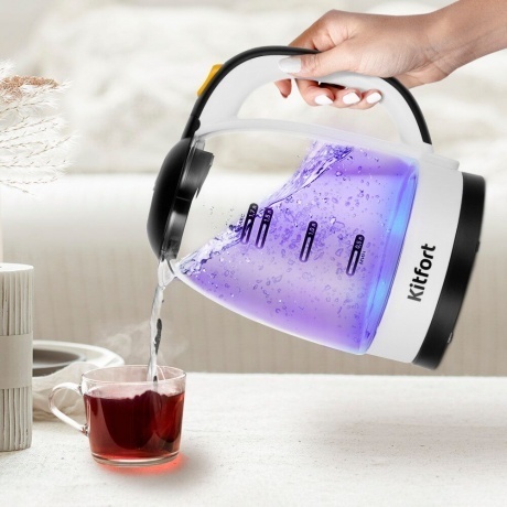 Чайник электрический Kitfort КТ-6633 - фото 7