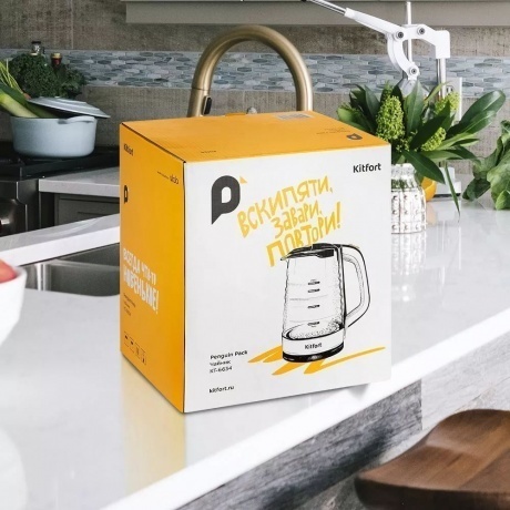 Чайник электрический Kitfort КТ-6634 - фото 6