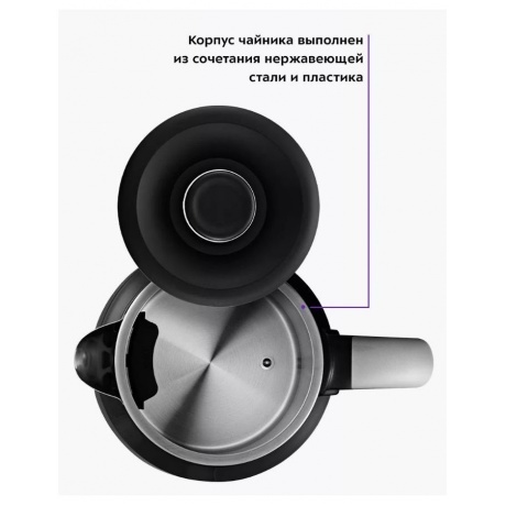 Чайник электрический Kitfort КТ-6648 - фото 9