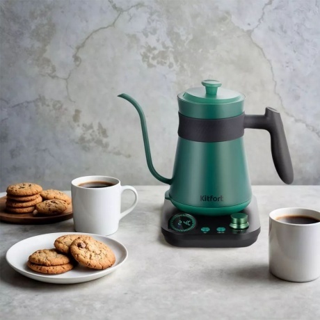 Чайник электрический для варки кофе Kitfort КТ-6631 - фото 7