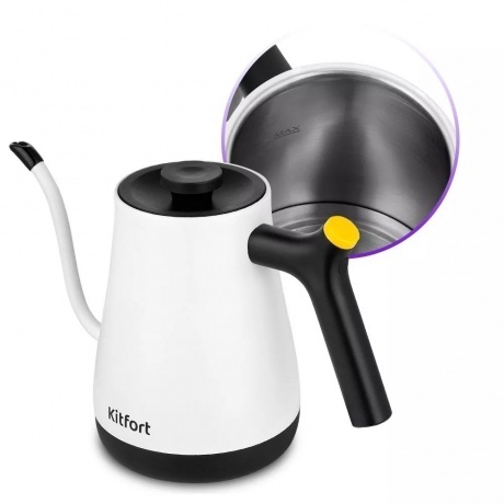 Чайник электрический для варки кофе Kitfort КТ-6673 - фото 5
