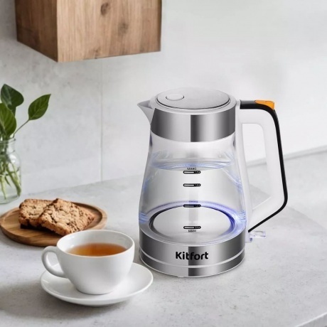 Чайник электрический Kitfort КТ-6626 - фото 3