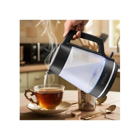 Чайник электрический Kitfort КТ-6710 - фото 5