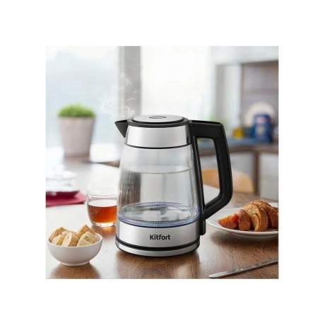 Чайник электрический Kitfort КТ-6712 - фото 6