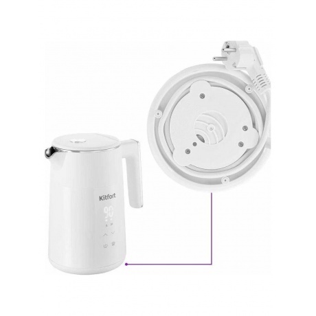 Чайник электрический Kitfort КТ-6715 - фото 4