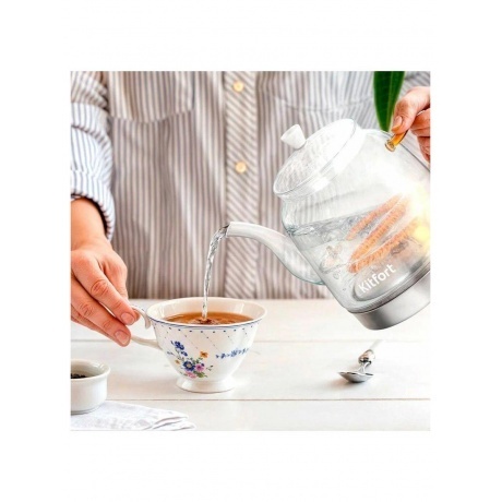 Чайник электрический Kitfort КТ-6723 - фото 4