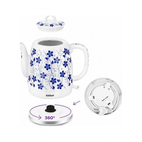 Чайник электрический Kitfort КТ-6788 - фото 2
