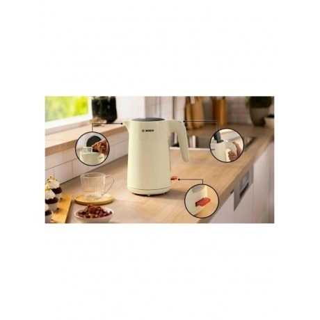 Чайник электрический Bosch TWK2M167 - фото 6