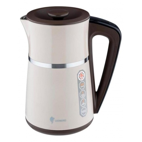 Чайник электрический Leonord LE- 1512 бежевый - фото 2