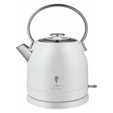 Чайник электрический Leonord LE- 1904 RETRO белый - фото 1