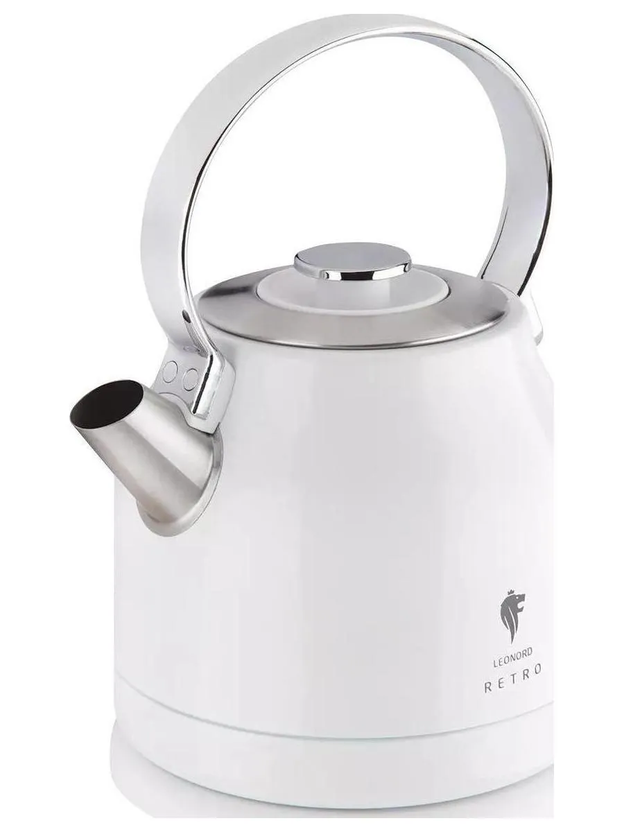 Чайник электрический Leonord LE- 1904 RETRO белый - фото 2