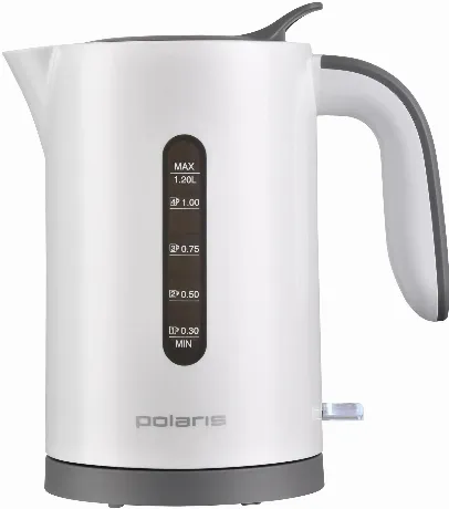 Чайник электрический Polaris PWK 1220C Water Way Pro, белый
