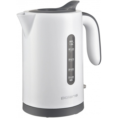 Чайник электрический Polaris PWK 1220C Water Way Pro, белый - фото 2