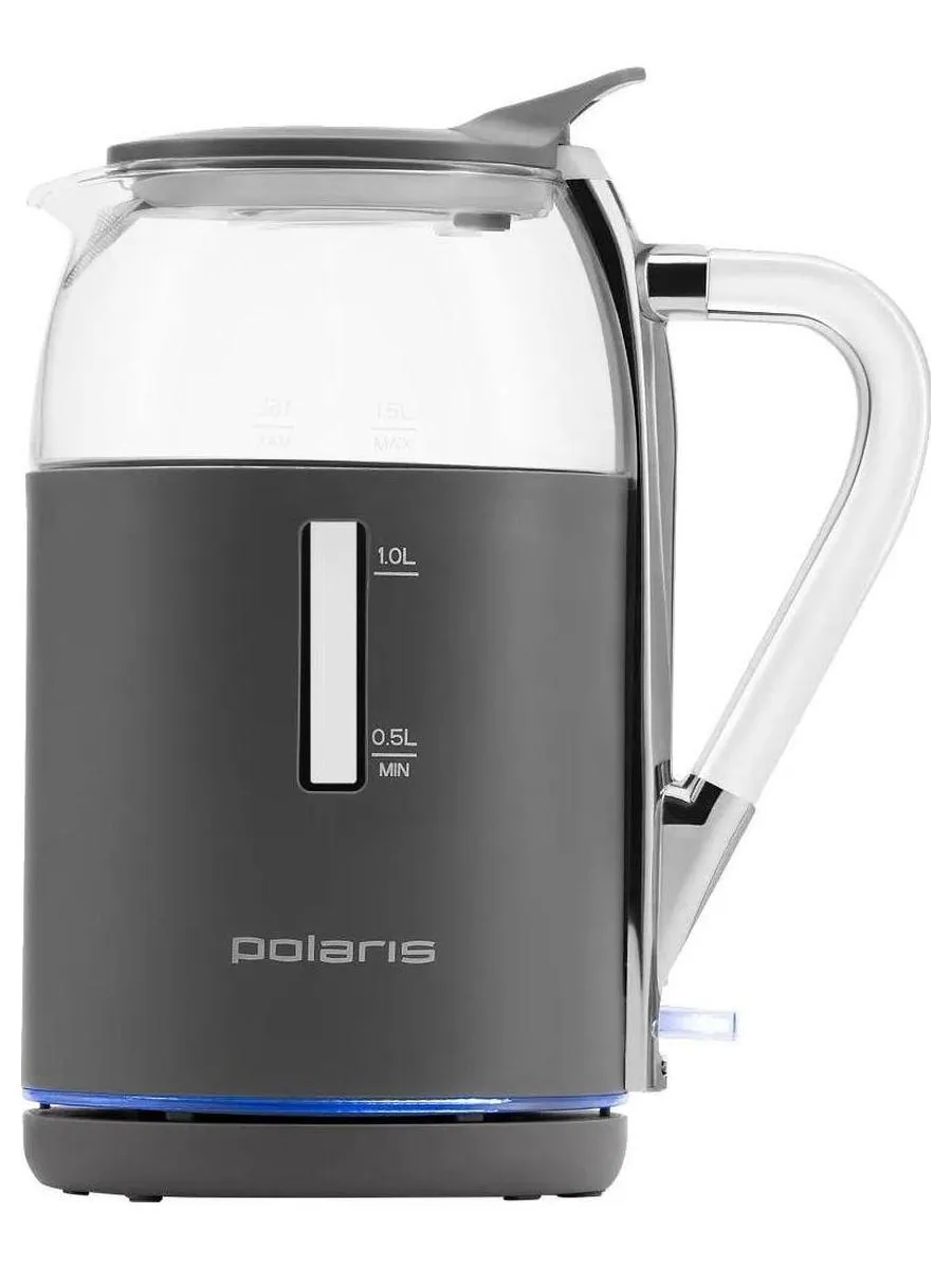 Электрочайник PWK 1563CGL Water Way Pro Графитовый - фото 2