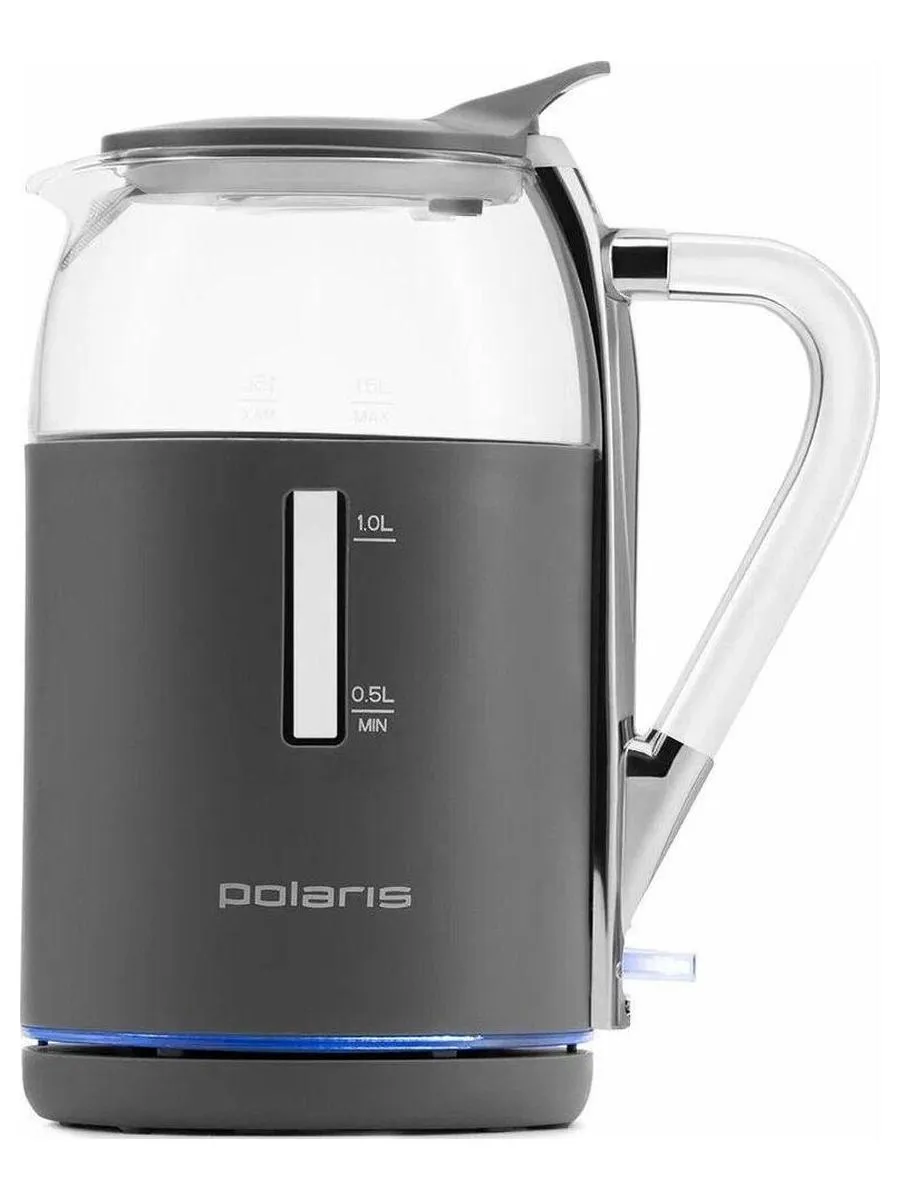 Электрочайник PWK 1563CGL Water Way Pro Графитовый - фото 4