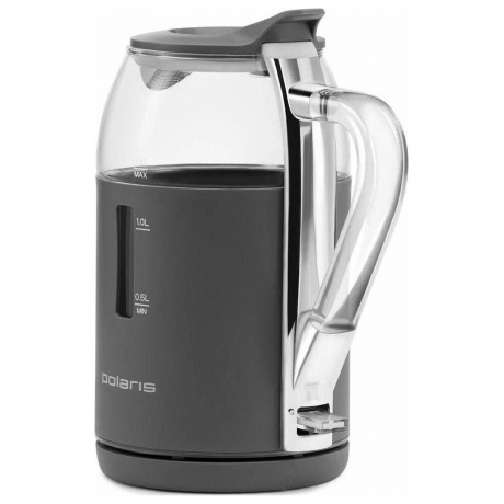 Электрочайник PWK 1563CGL Water Way Pro Графитовый - фото 7