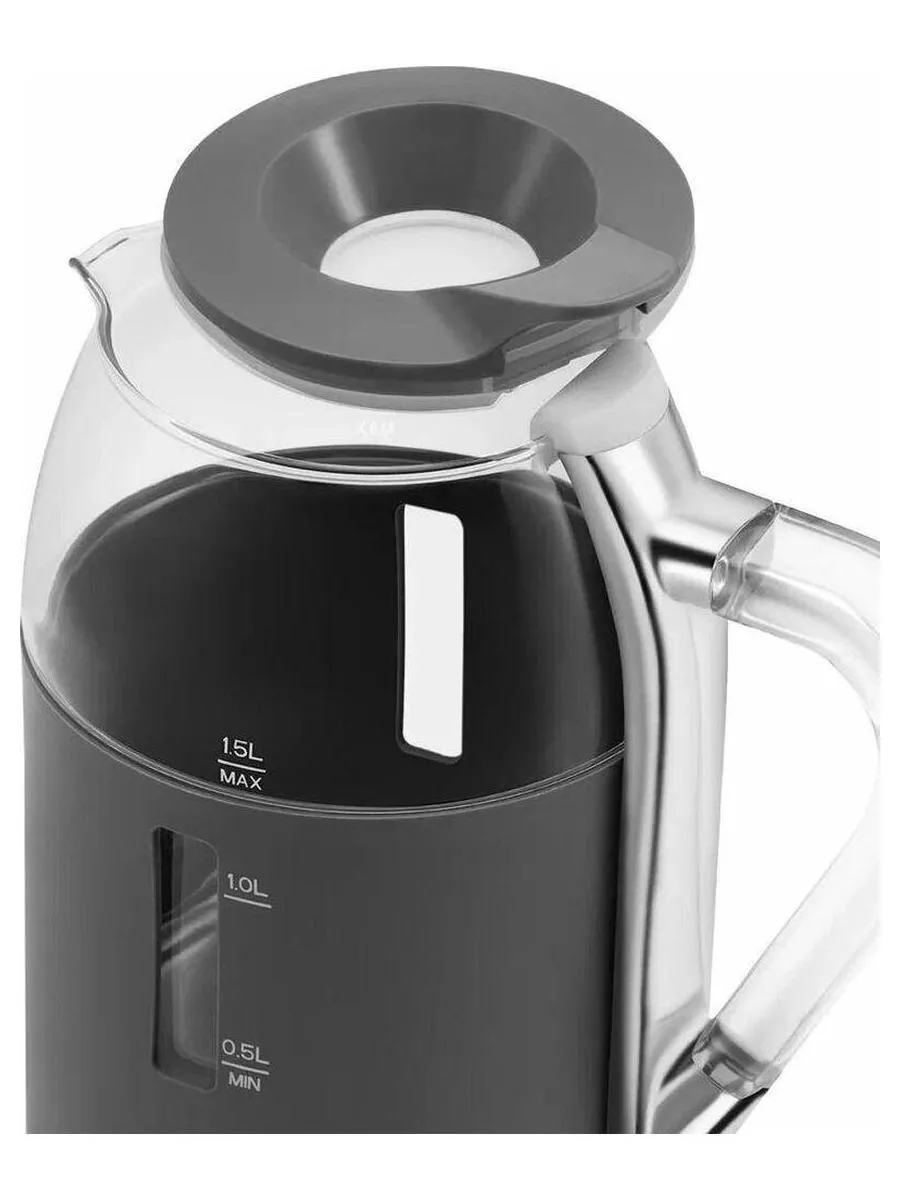 Электрочайник PWK 1563CGL Water Way Pro Графитовый - фото 9