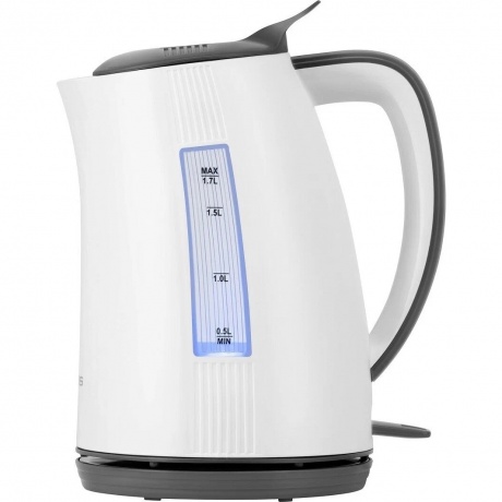 Чайник электрический Polaris PWK 1708C Water Way Pro, белый/ серый - фото 23