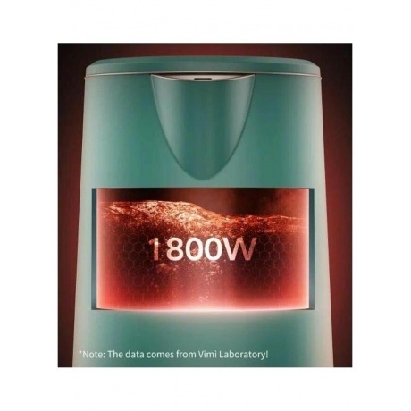 Чайник электрический Viomi Double-Layer Kettle Green V-MK171B - фото 6