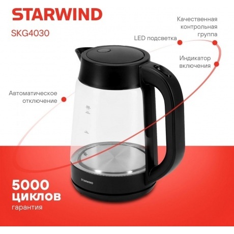 Чайник электрический StarWind SKG4030 - фото 10
