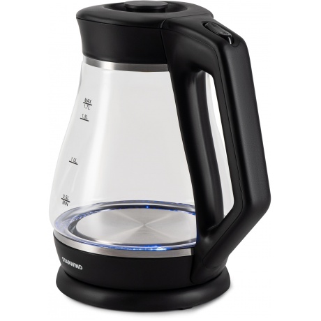 Чайник электрический Starwind SKS2035 1.7л. 2200Вт черный корпус: стекло/пластик - фото 25