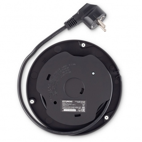 Чайник электрический Hyundai HYK-G5607 1.9л. 2200Вт черный/серебристый (стекло) - фото 11