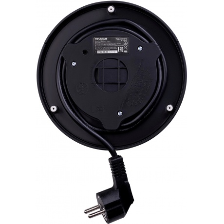 Чайник электрический Hyundai HYK-G7700 2.5л. 1400Вт кремовый/черный (стекло) - фото 7