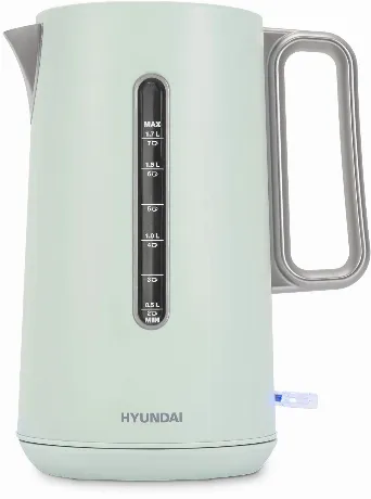 Чайник электрический Hyundai HYK-S9999 1.7л. 2200Вт светло-зелен...