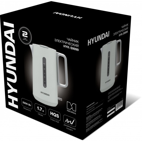Чайник электрический Hyundai HYK-S9999 - фото 11