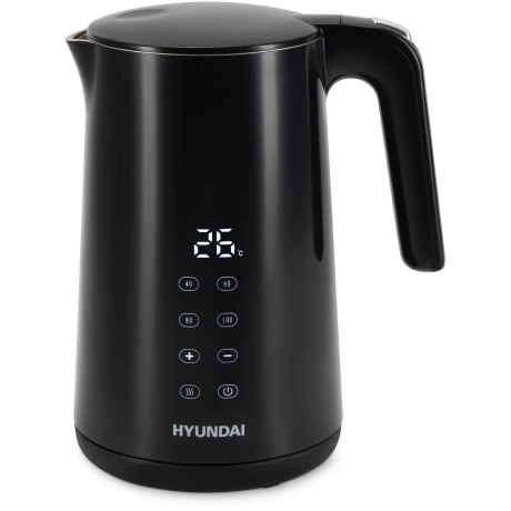 Чайник электрический Hyundai HYK-S4017 1.7л. 2200Вт черный (металл) - фото 19