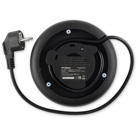 Чайник электрический Hyundai HYK-S4017 1.7л. 2200Вт черный (металл) - фото 32