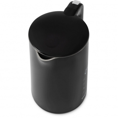 Чайник электрический Hyundai HYK-S4017 1.7л. 2200Вт черный (металл) - фото 6