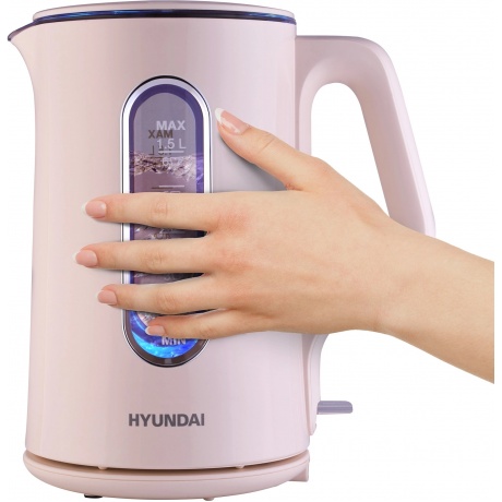 Чайник электрический Hyundai HYK-G8888 - фото 8