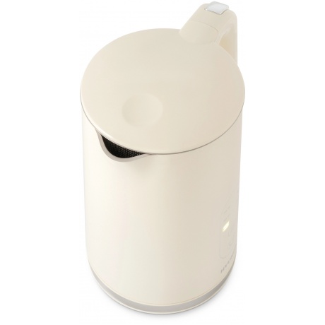 Чайник электрический Hyundai HYK-S3605 1.7л. 2200Вт кремовый (металл) - фото 10