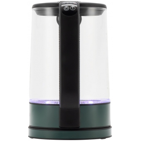 Чайник электрический Hyundai HYK-S4805 1.7л. 2200Вт темно-зеленый (стекло/пластик) - фото 22