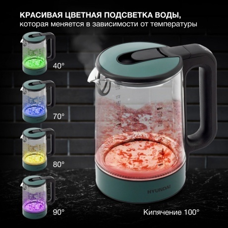 Чайник электрический Hyundai HYK-S4805 - фото 11