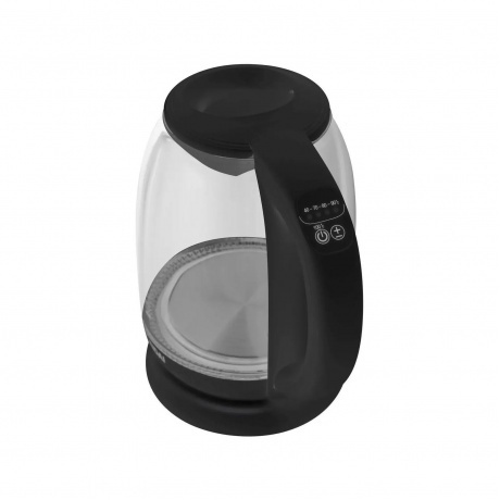 Чайник электрический Hyundai HYK-S3809 1.7л. 2200Вт черный (стекло/пластик) - фото 6