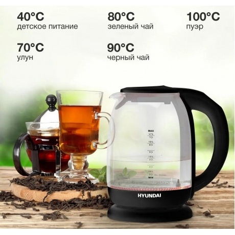 Чайник электрический Hyundai HYK-S3809 - фото 18