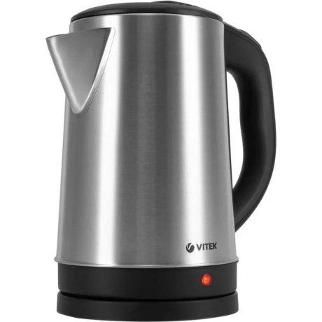 Чайник электрический Vitek VT-1150 1.8л. 1700Вт серебристый (нерж.сталь) - фото 2