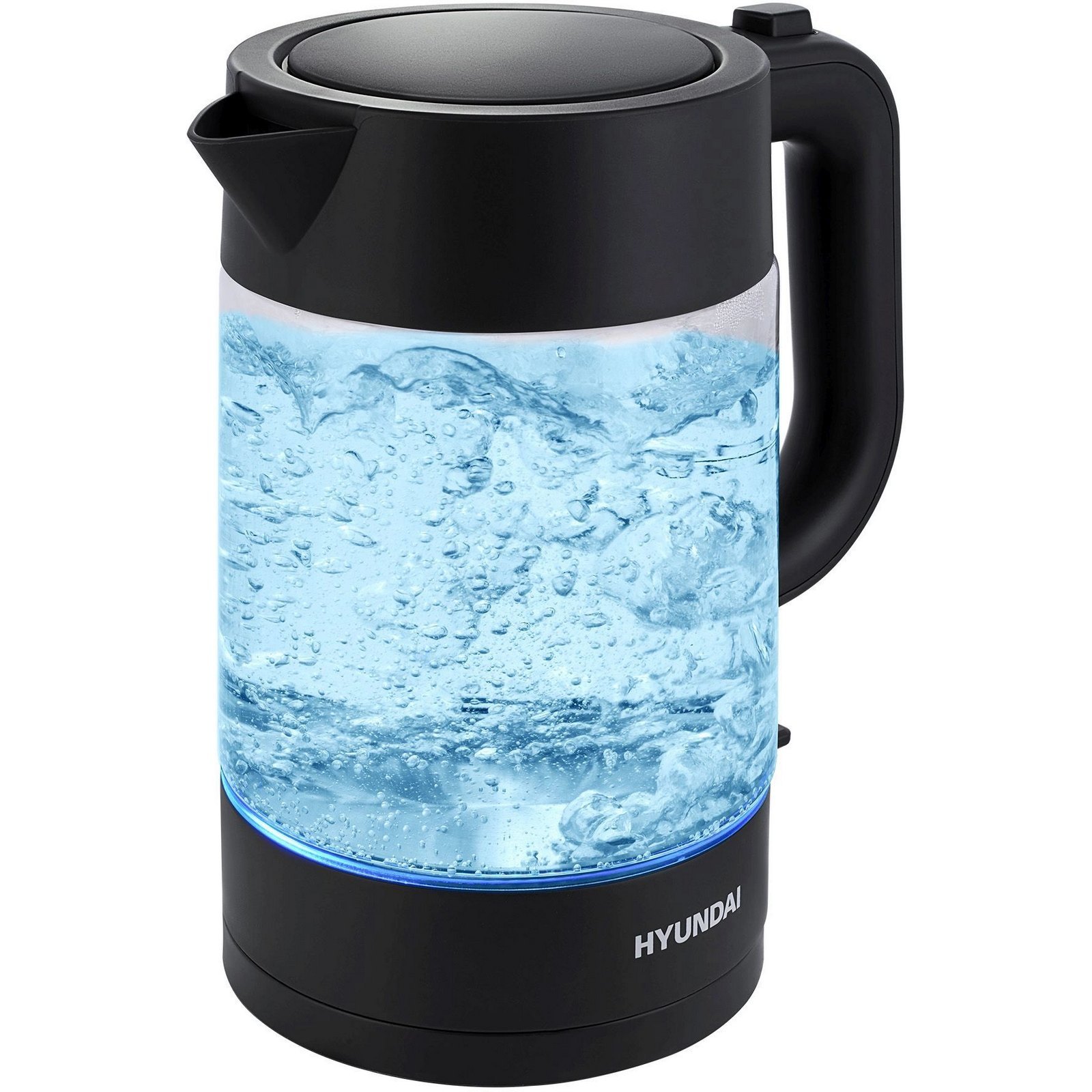 Чайник Hyundai HYK-G7707 1.7л. 2200Вт графит (стекло) - фото 10
