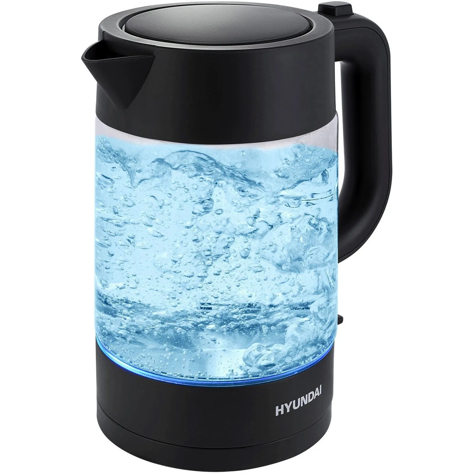 Чайник Hyundai HYK-G7707 1.7л. 2200Вт графит (стекло) - фото 10