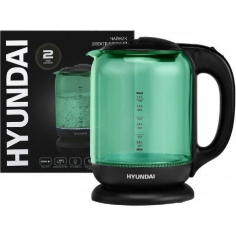 Чайник электрический Hyundai HYK-G2807 - фото 10