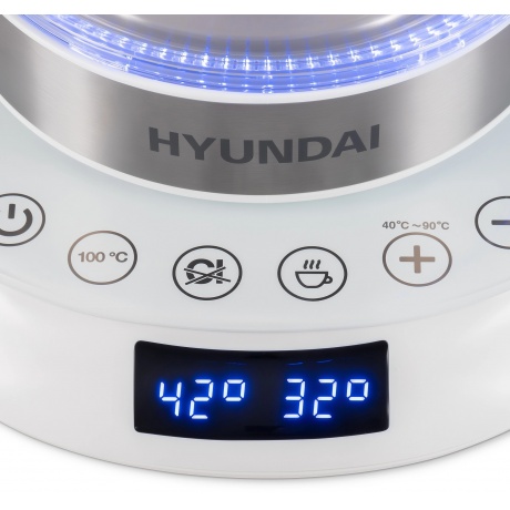 Чайник электрический Hyundai HYK-G5507 - фото 3