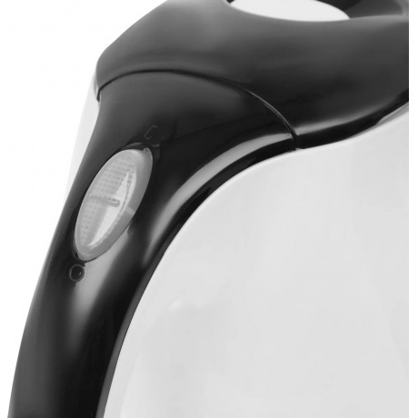 Чайник электрический Maxwell MW-1079 1.7л. 2200Вт белый/черный (пластик) - фото 5