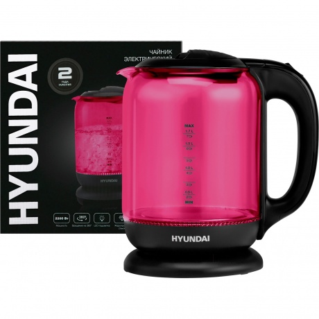 Чайник электрический Hyundai HYK-G4808 - фото 14