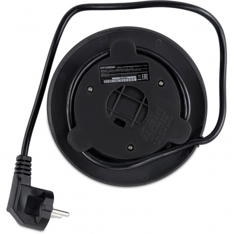 Чайник электрический Hyundai HYK-G3402 1.7л. 2200Вт серый/серебристый (стекло/пластик) - фото 8