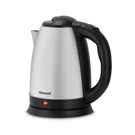 Чайник электрический Maxwell MW-1043 1.8л. 1800Вт сталь (металл/пластик) - фото 2