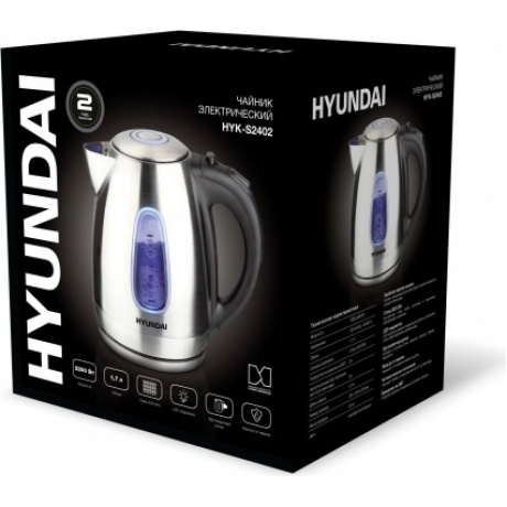 Чайник электрический Hyundai HYK-S2402 - фото 9