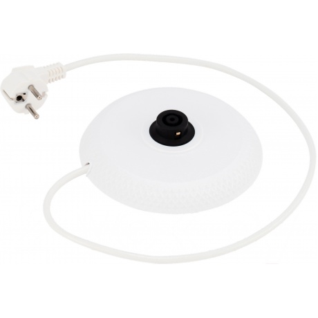 Чайник электрический Hyundai HYK-G3805 1.7л. 2200Вт белый/прозрачный (стекло) - фото 9