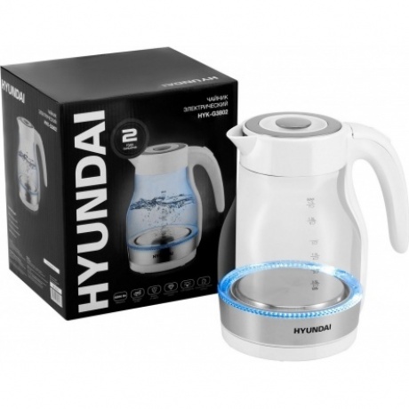 Чайник электрический Hyundai HYK-G3802 - фото 11